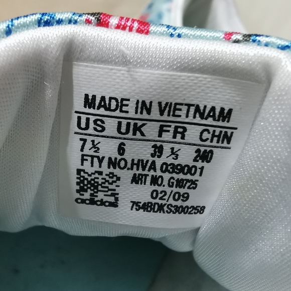 Adidas Basket Femme Fleurie Sneakers - Picture 14 of 16